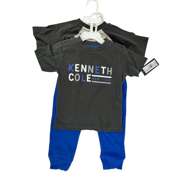 Kenneth Cole New York Toddler Boys 3pcs Tee Pant Set Size 4T $48 - Picture 2 of 2